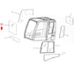 156-6472 Front Upper Windshield Cab Glass Fits Caterpillar
