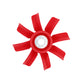 160895M1 8 Blade Plastic Fan Fits Massey Ferguson 275 285