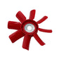 160895M1 8 Blade Plastic Fan Fits Massey Ferguson 275 285