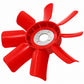 160895M1 Plastic Fan 8-Blades Fits Massey Ferguson 275 285 15.625" Diameter