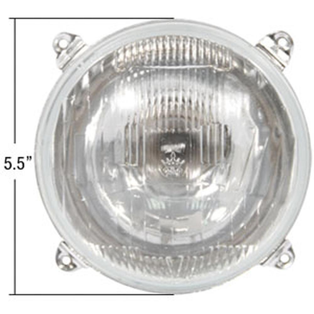 1672769M91 Fits Massey Ferguson 20D 20E 50F 50H 50HX 60H Head Lamp LH