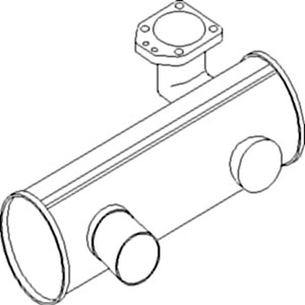 1694963M5-AIC Muffler