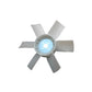 6 Blade Pusher Fan Fits L2550 15193-74110 15193-74110-A 17331-74110 1733174110
