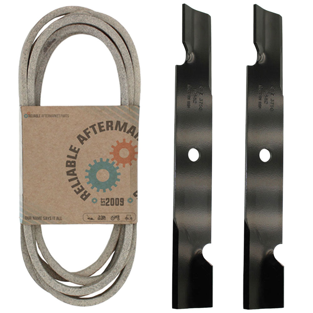 Blades & Belt Kit Fits Snapper Replaces 265-792