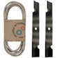 Blades & Belt Kit Fits Snapper Replaces 265-792