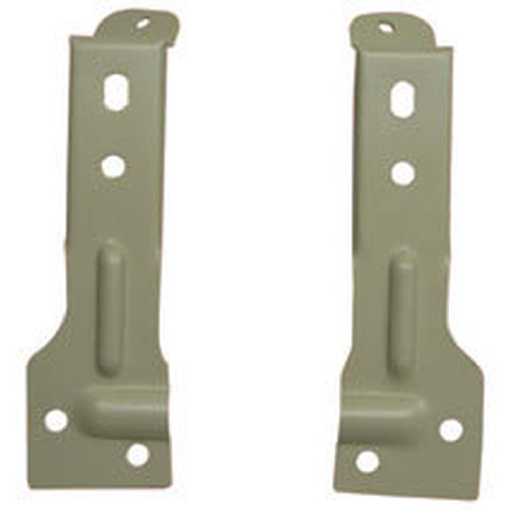 RH & LH 2-pc Fender Bracket Set Fits Ford Replaces 9N13470