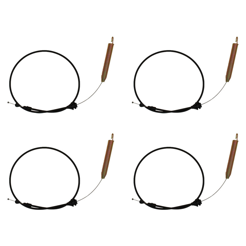 (4) 42" Mower Deck Engagement Cable 175067 169676 Fits Craftsman Fits Husqvarna