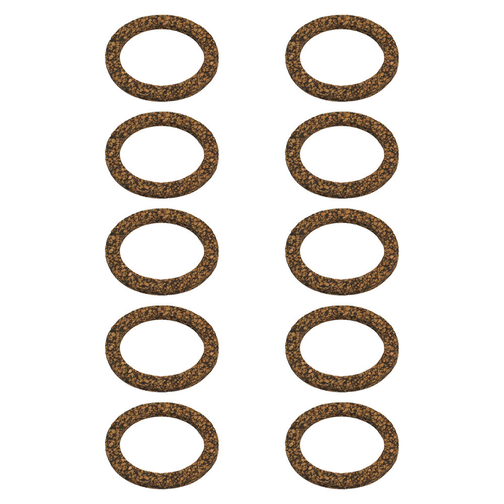 10 Gas Fuel Sediment Bowl Gaskets NAA9160A Cork Material Fits Ford 2N 8N 9N NAA