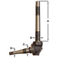 HD180346M92 Right Hand Spindle Fits Massey Ferguson 35 TE20 TEA20 TO20 TO30 TO35
