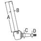 180349H92 Left Hand Spindle Fits Massey Ferguson