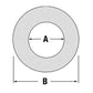4" x 6.15" Friction Disc 19459 Fits Woods Mowers B C114-1 DS HD M MD MDP O RB