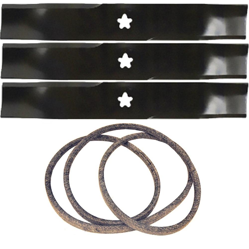174369 Blades & Belt Set Fits AYP DPRZZ0 PR22
