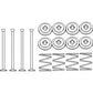 81717336 Brake Shoe Retaining Pin Kit Fits Ford/New Holland