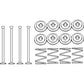 82019841 New Brake Shoe Retaining Pin Kit Fits Ford 3500 2000 2100 +