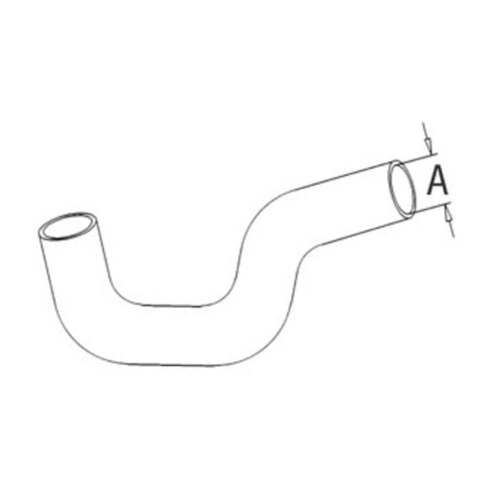 184325M1 Bottom Radiator Hose Fits Massey Harris 50