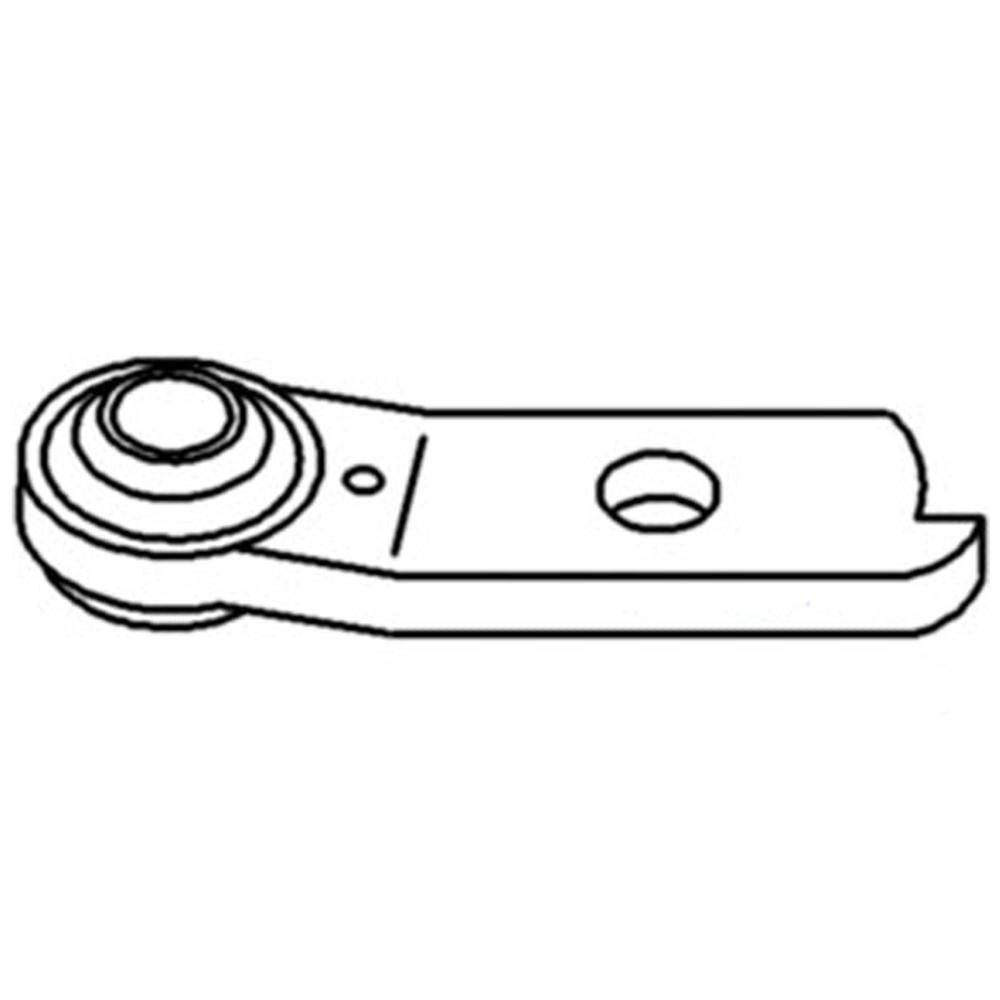 184461M1 Right Hand Lower Pull Arm End Fits Massey Ferguson