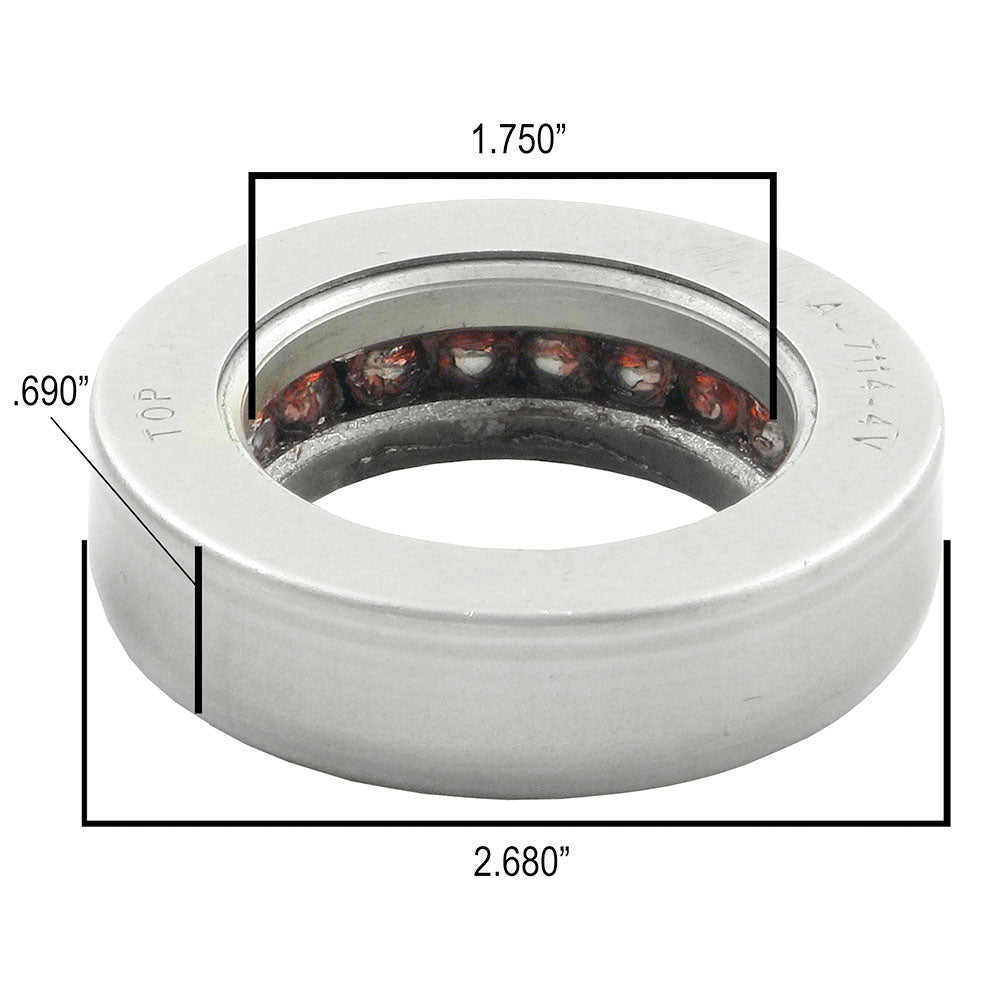 Spindle Thrust Bearing Fits International Replaces 185106C1
