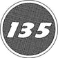 Hood Emblem (Plastic) 1865460M1 Fits Massey Ferguson 135 135 UK