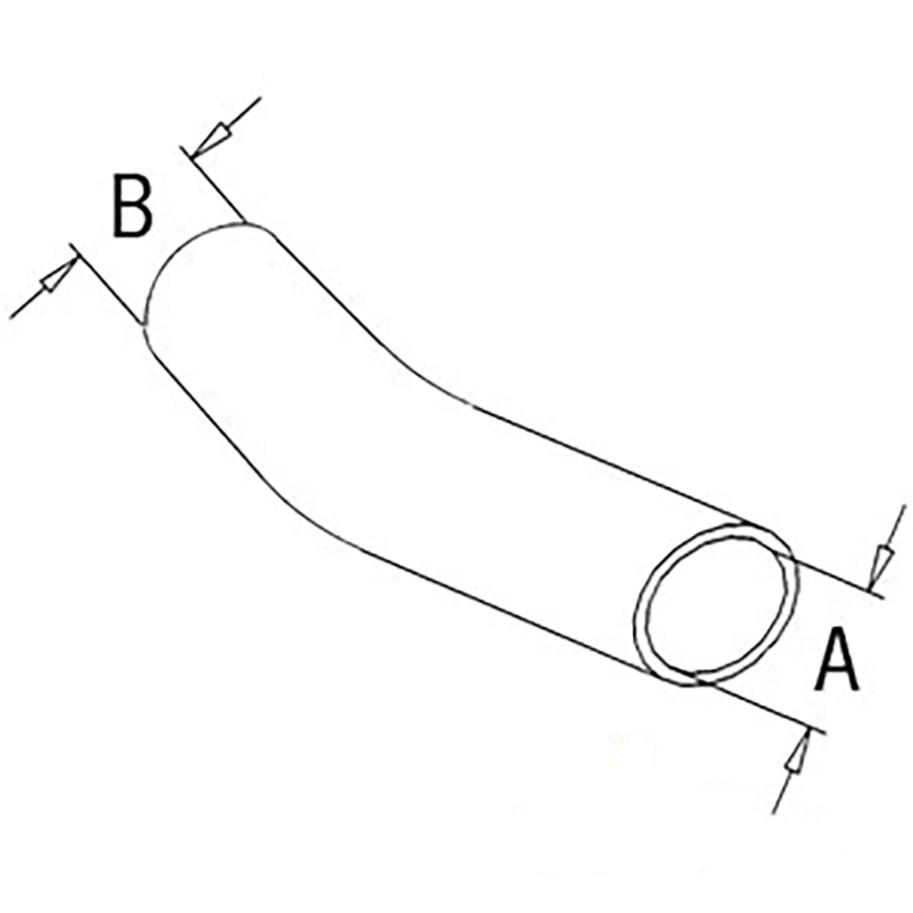 CTJ3105 Top Radiator Hose Fits Leyland