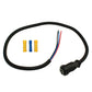 Auxiliary Power Connector Kit Fits CAT CHALLENGER Tractor Monitor Two-Way Radio
