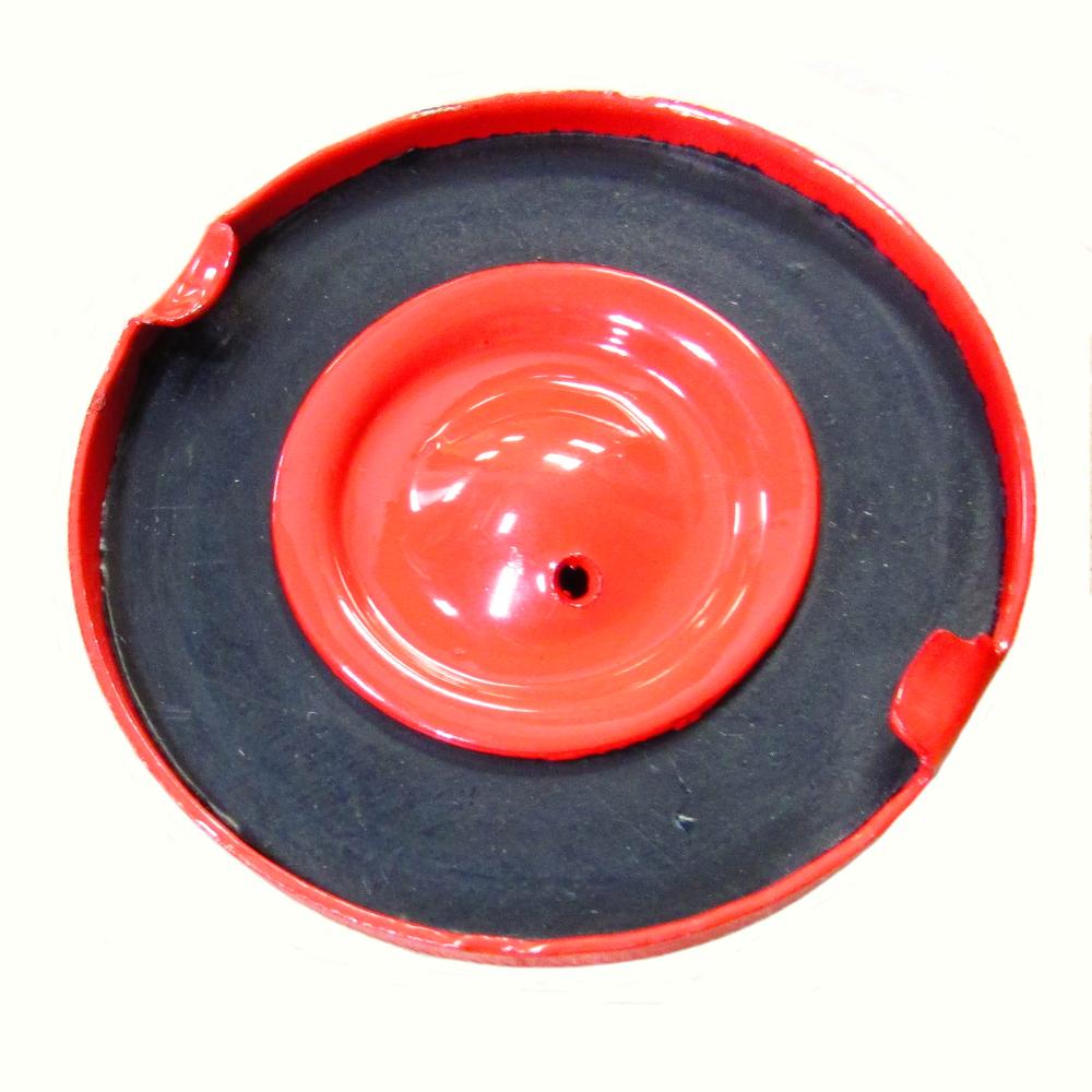 963023M2-RED Red Fuel Cap with Vent Hole Fits Massey Ferguson