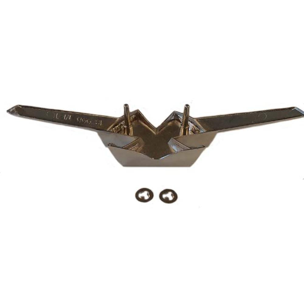 MFS103 Front Emblem w/ Clips - Fits Massey Ferguson
