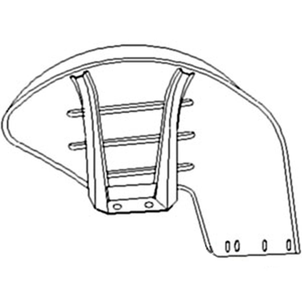 1690373M93 Right Hand Fender Fits Massey Ferguson 20D 20F 231 240 240S 250 253