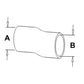 Air Cleaner Hose Fits Massey Ferguson Replaces 1884897M1