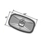 S.4155 Mirror Head, Rectangular, Shatterproof, 263 x 160mm, RH/LH - Fits Britax