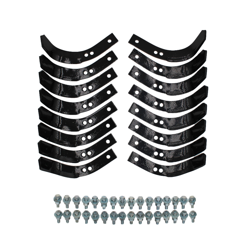 16 Tines Set Fits Troy-Bilt Horse Pony Tiller 1901118