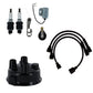 1909008 Tune Up Kit w/ Spark Plug Wires & Cap Fits John Deere