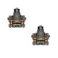 1910689 Set of 2 Brake Calipers with Brake Pads Fits Polaris