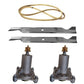 Belt, Blades and Spindles Kit   Fits AYP Replaces 405143 Made with Aramid