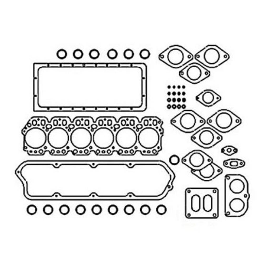 1940042 Gasket Set Fits Fiat 100-55 110-90 115-90 130-90 140-90