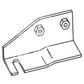 194422M91 LH Support Assembly Fits Massey Ferguson
