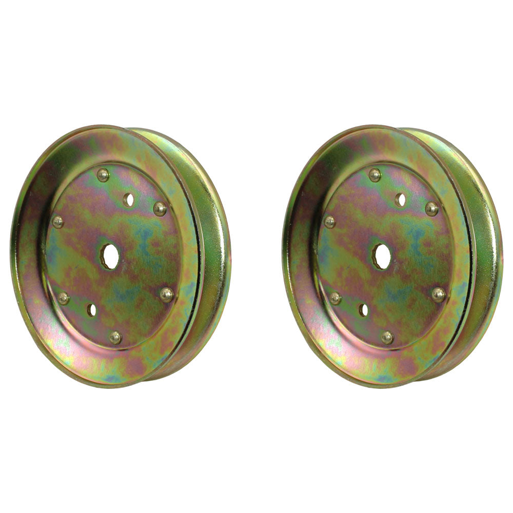 Qty 2: Spindle Pulleys Fits Snapper Replaces 705115