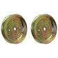 (2) Mandrel Pulley for Mower Deck Blades for 532197473 Fits Husqvarna Sears
