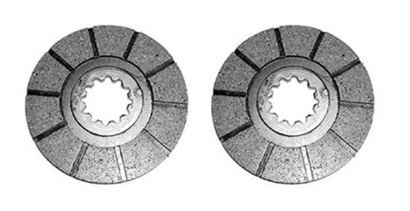 358195R91 Qty 2: Bonded Brake Disc Fits Case/International Harvester