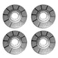 358195R91 Qty 4: Bonded Brake Disc Fits Case/International Harvester