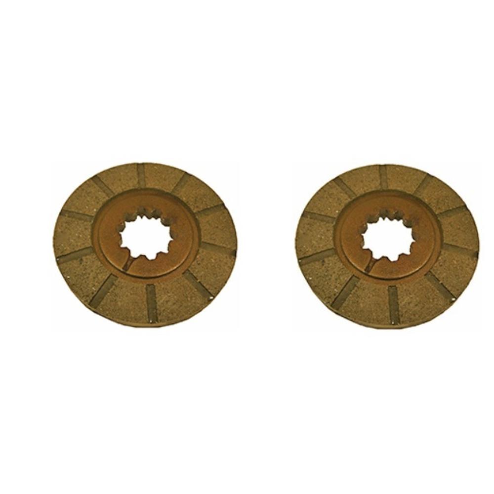 358195R91 Qty 2: Bonded Brake Disc Fits Case/International Harvester