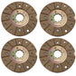 1099598R91 Qty 4: Riveted Brake Disc Fits Case/International Harvester 2424 2444