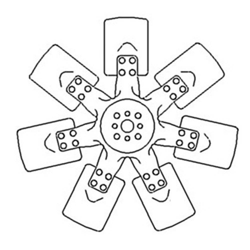 A184467 Fan(s) Fits Case/International Harvester