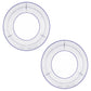 Qty 2: Pre-Cleaner Bowl  Fits Caterpillar Replaces 1M7250