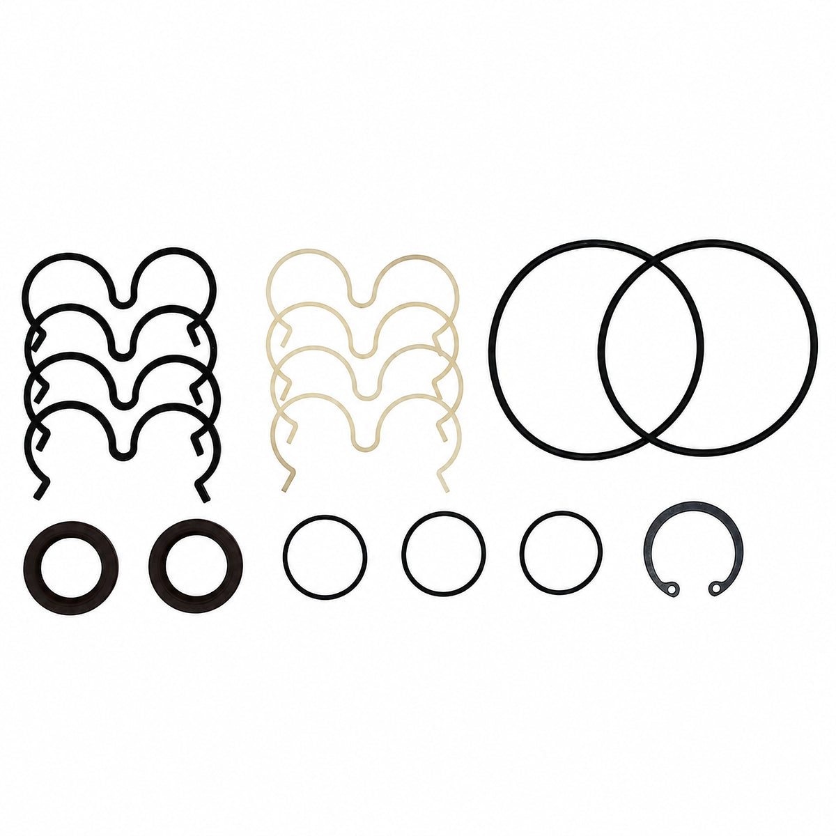 20/902901 Pump Seal Kit Fits Parker PGP620 Fits JCB 4CX444 SUPER, 4CN444 PS 35