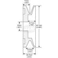 Pulley Fits Denso Replaces 021041-414 J&N 201-52004