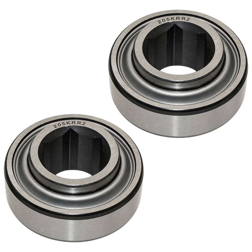 Set of (2) AA28271 Replacement 7/8" Hex Bore Bearings Fits John Deere