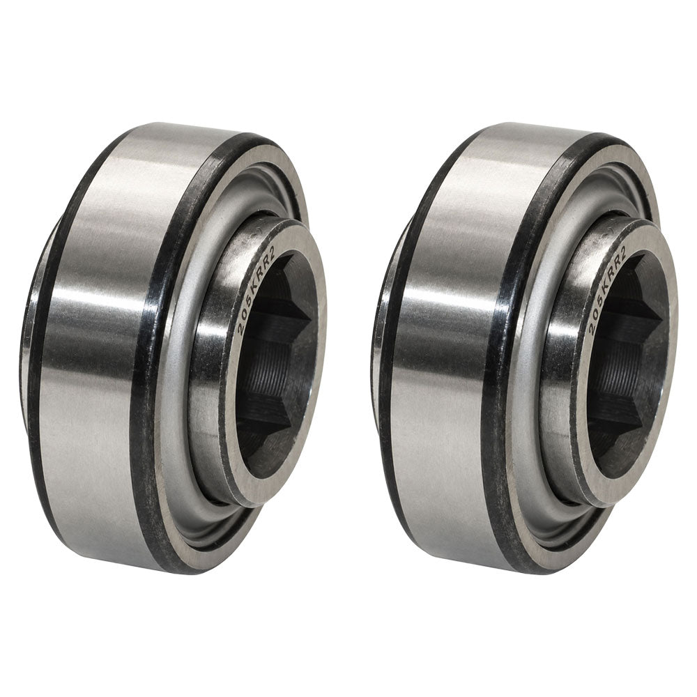 Set of (2) AA28271 Replacement 7/8" Hex Bore Bearings Fits John Deere