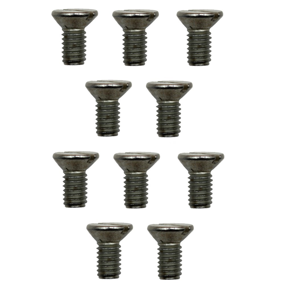 Qty 10: Flat Head Screws Fits Hitachi Replaces 21M7194