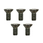 21M7194 Bed Knife M6-1.0 Flat Head Screws x5 For John Deere Mowers Loaders Tract