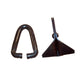 222157 Flail blade with hanger link.  Fits Ford/New Holland 907 917